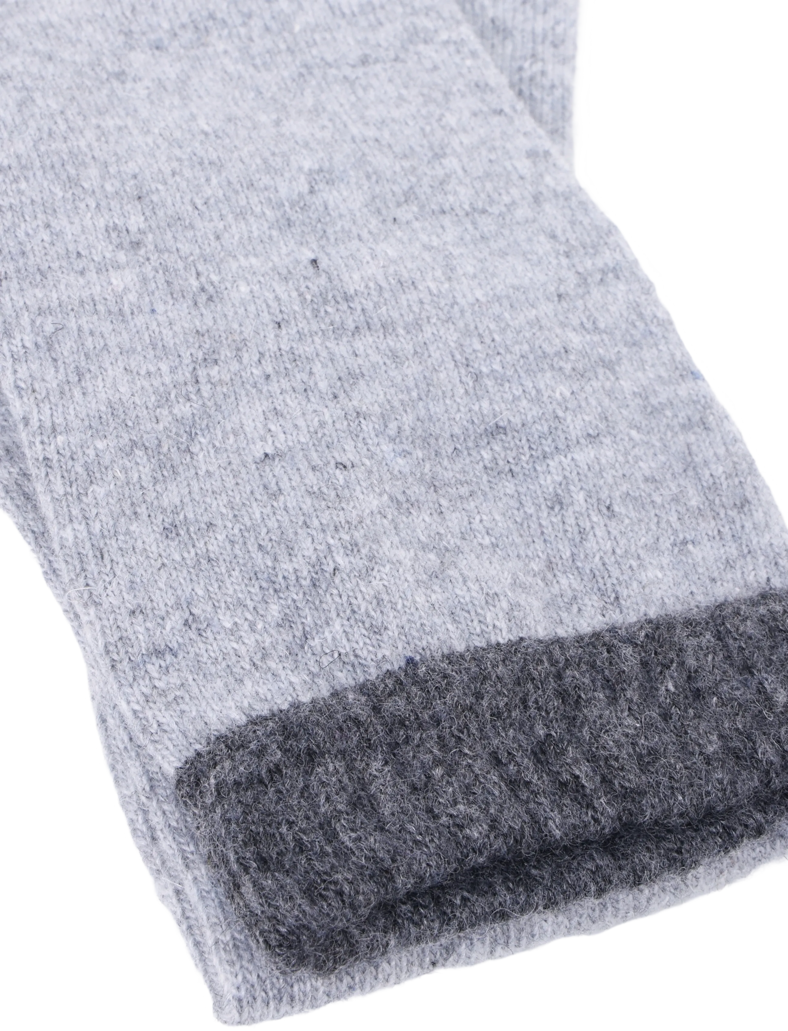 Becksöndergaard - Hearty Wola Sock - parastas zeķes - grey melange - 2