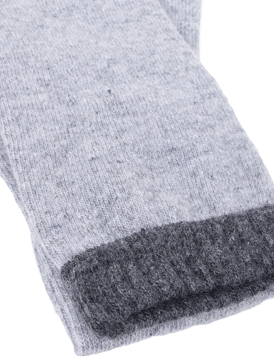 Becksöndergaard - Hearty Wola Sock - parastas zeķes - grey melange - 2