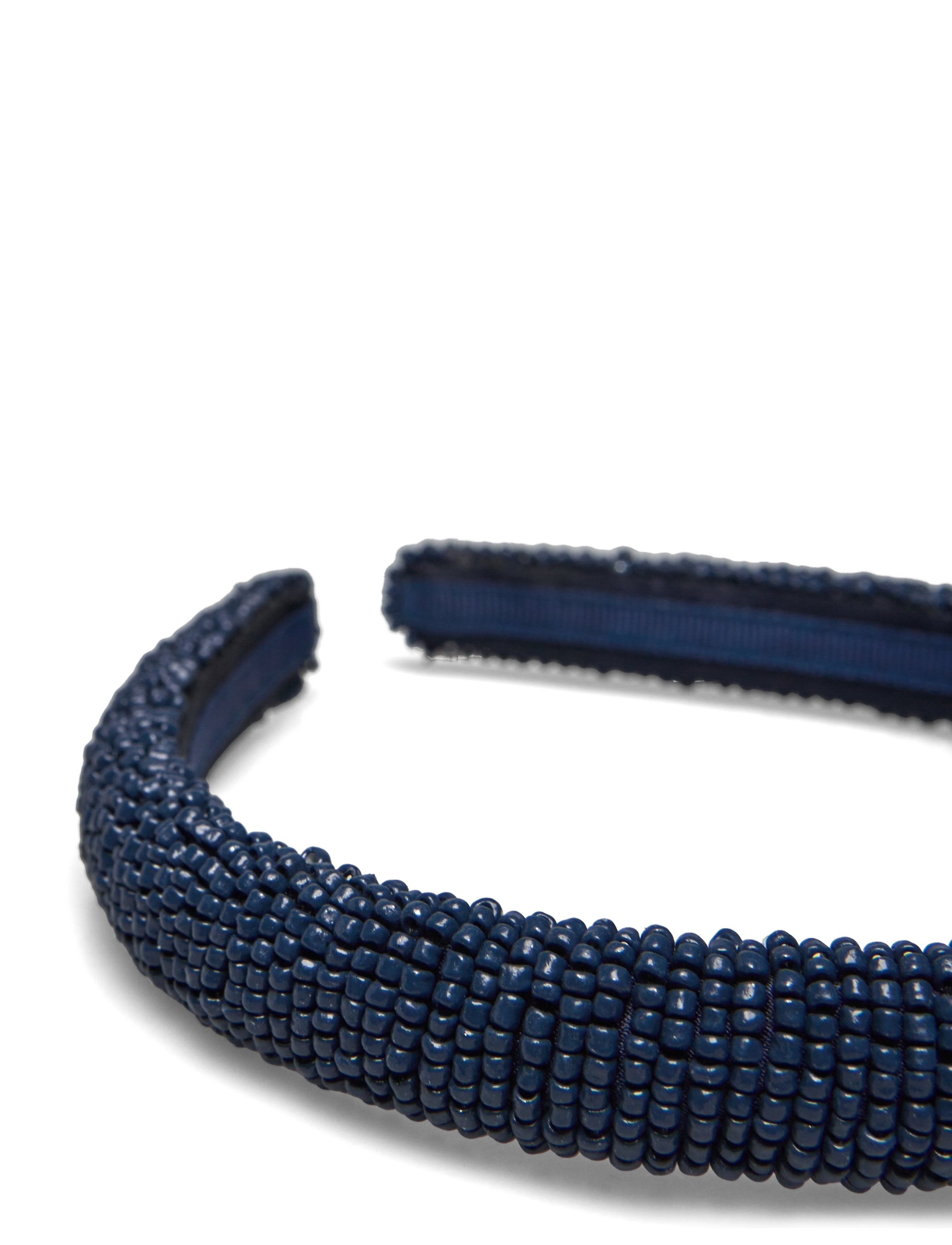 Becksöndergaard - Solid Slim Beaded Hairbrace - hårband & diadem - coronet blue - 1