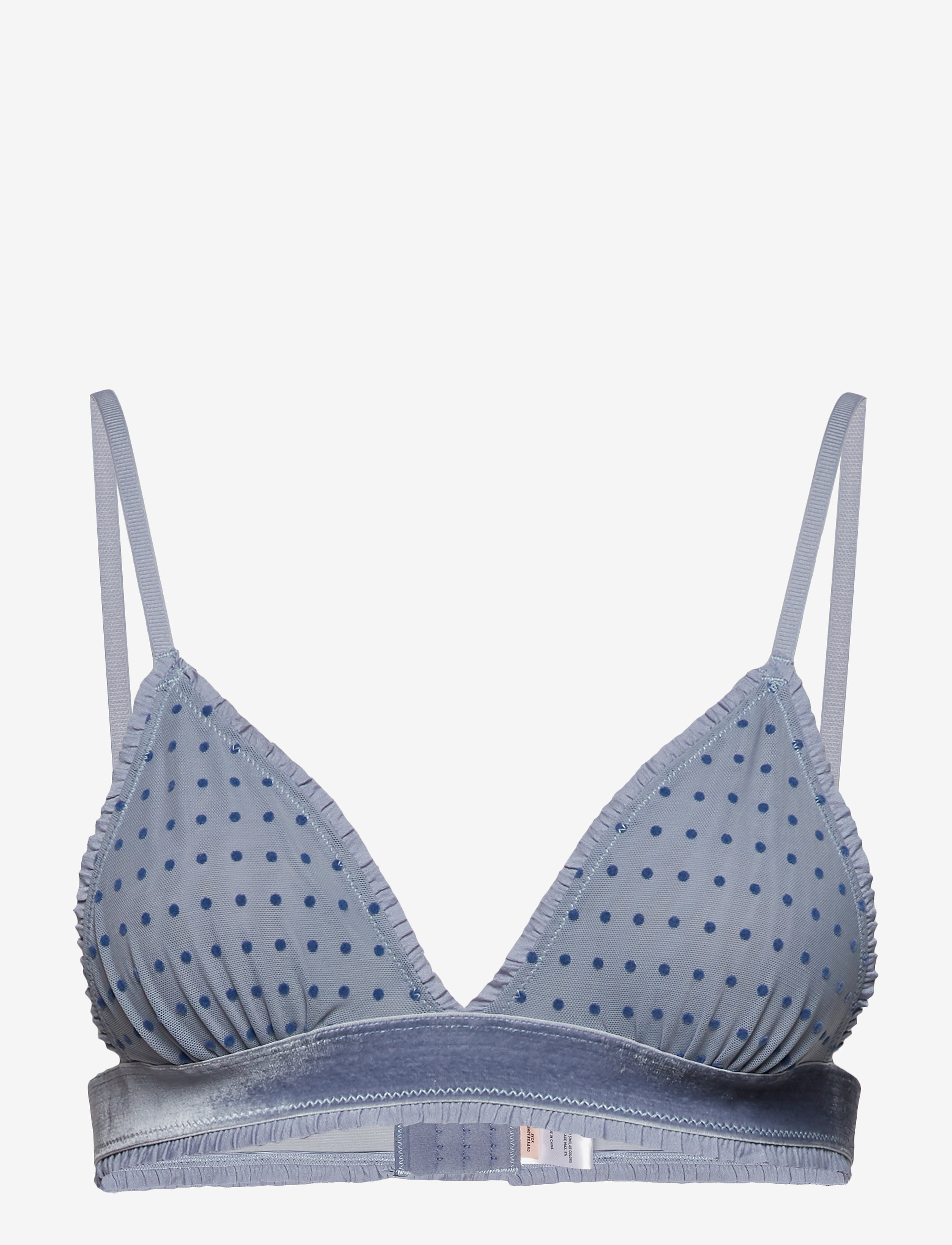 BECKSÖNDERGAARD Tassie Soft Dot BH Blau - XS - Damen