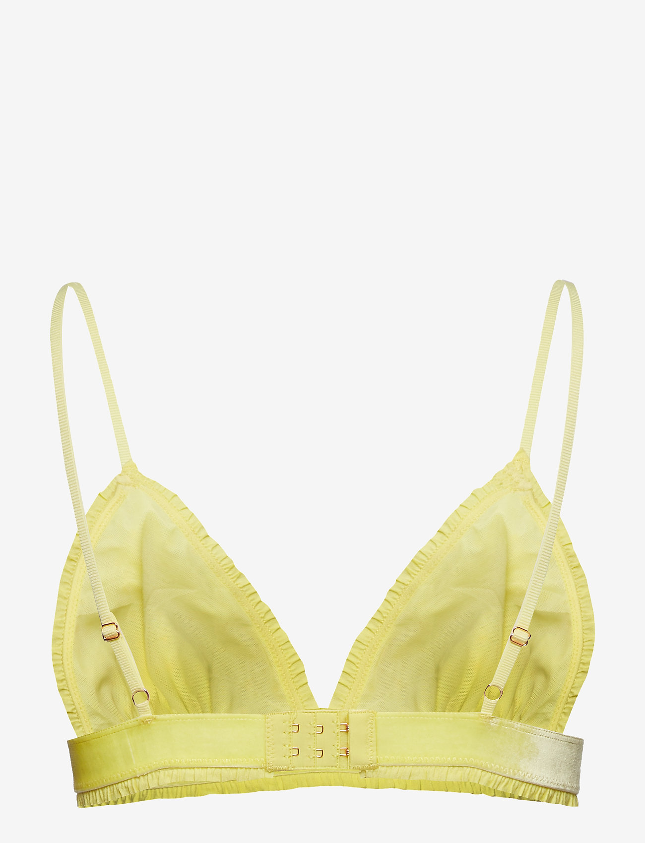 Becksöndergaard - Tassie Soft Dot Bra - bralette - limelight - 1