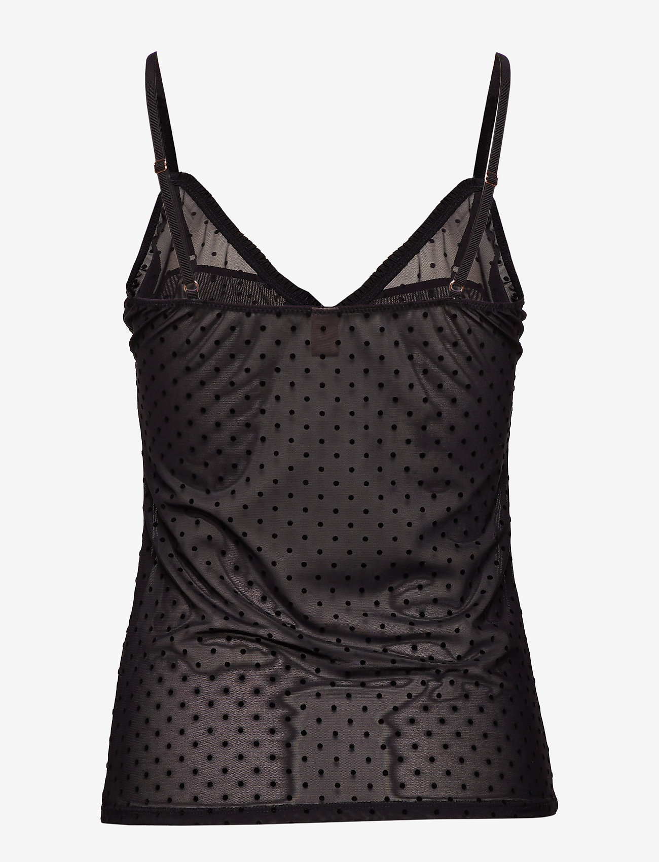 Becksöndergaard - Taylor Soft Dot Top - tanktops - black - 1