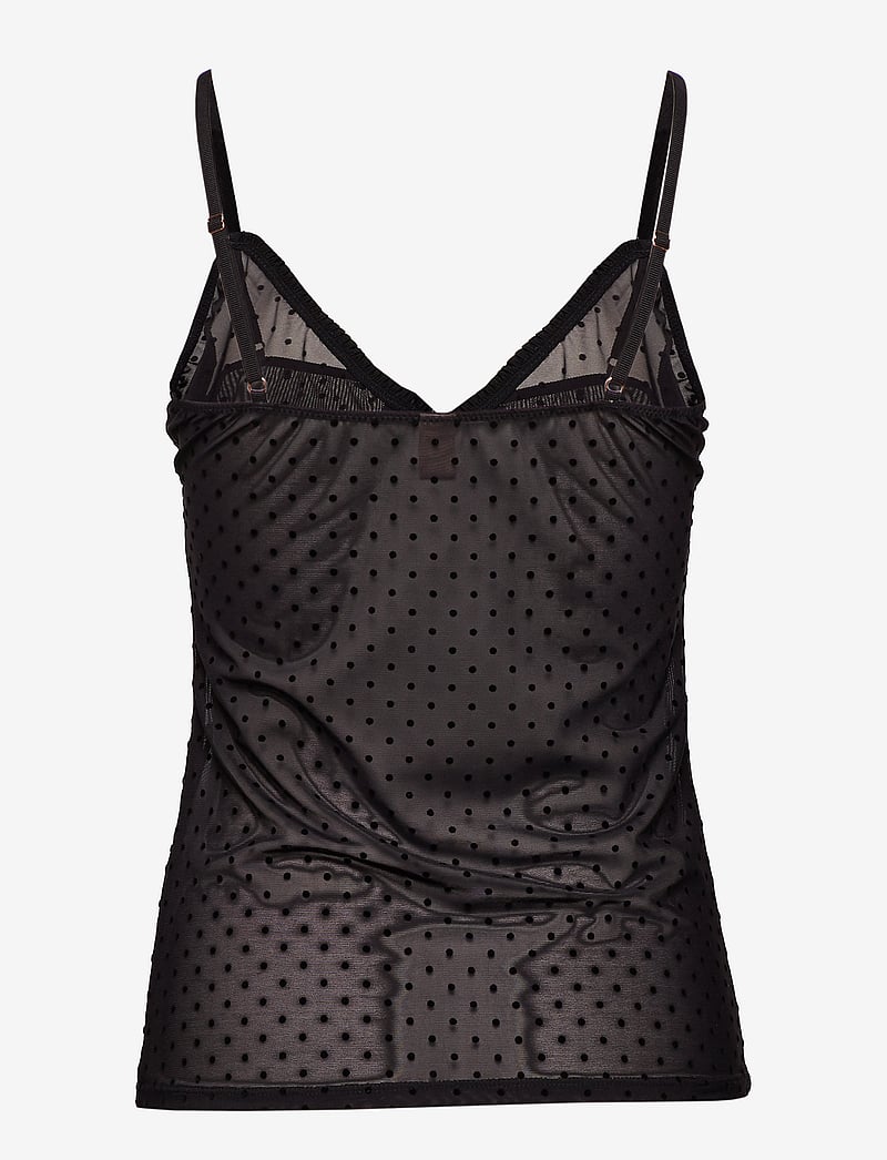 Becksöndergaard - Taylor Soft Dot Top - tanktops - black - 1