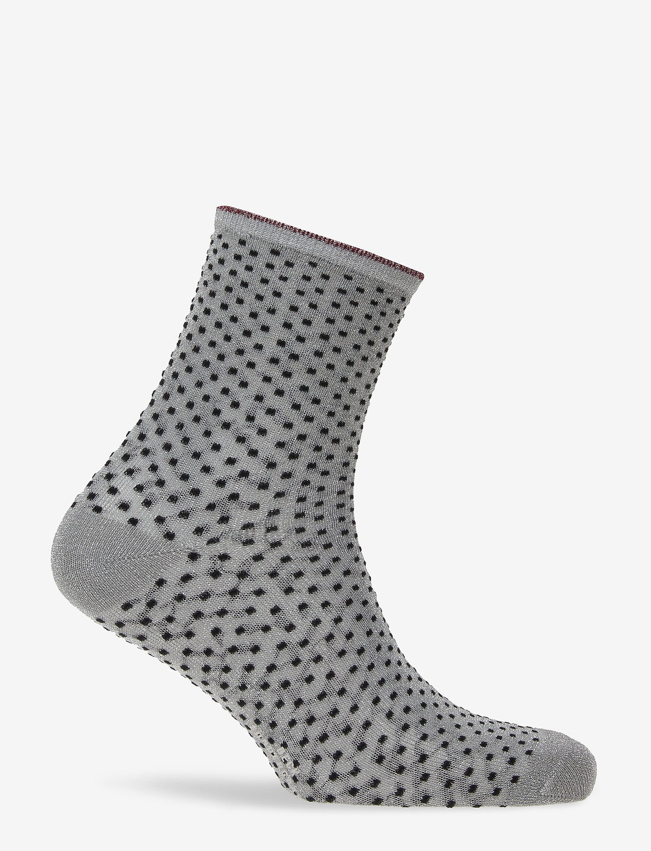 Becksöndergaard - Dina Small Dots - vanliga strumpor - grey melange - 1