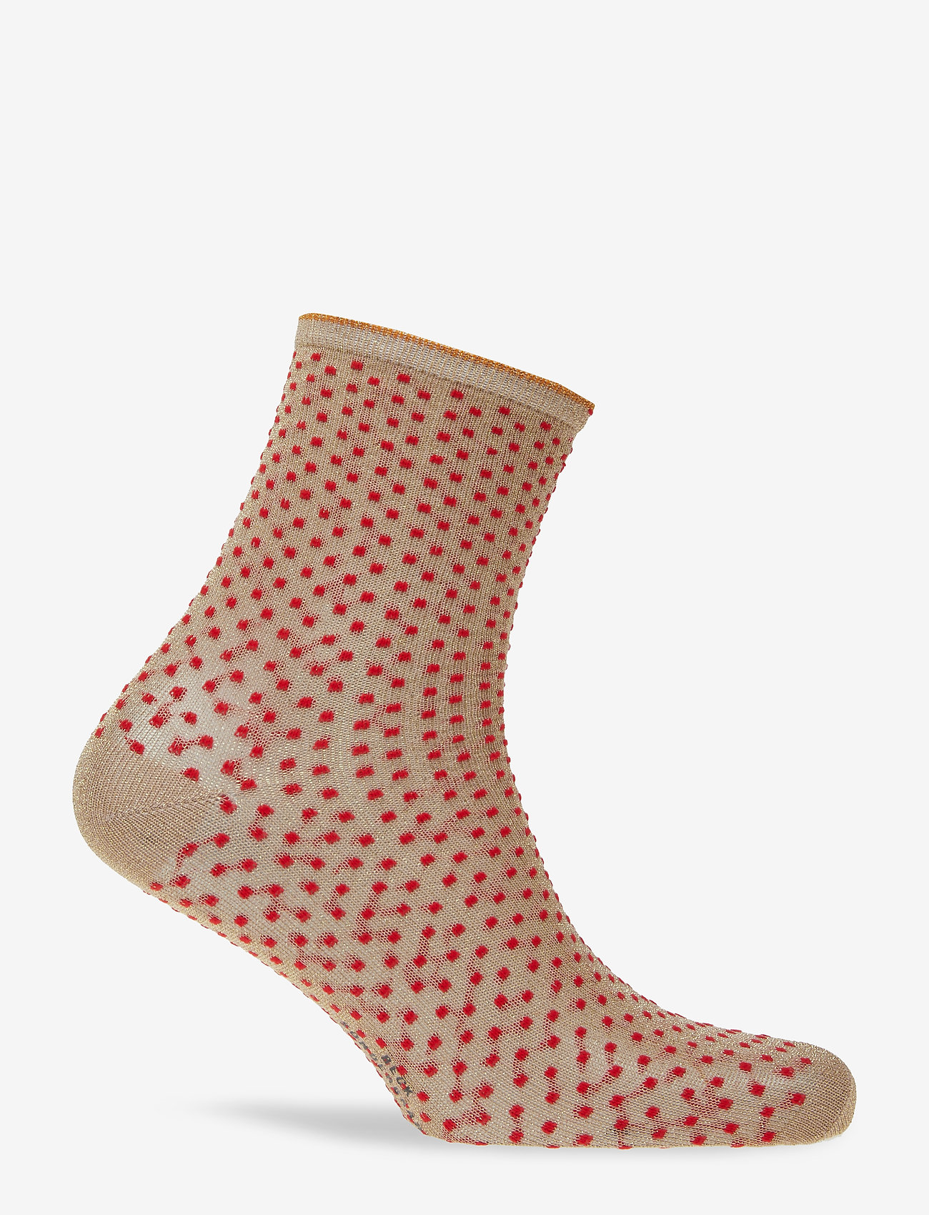 Becksöndergaard - Dina Small Dots - klassikalised sokid - red love - 1