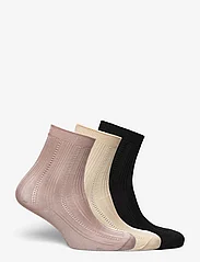 Becksöndergaard - Solid Drake Sock 3 Pack - alhaisimmat hinnat - black/sand/fawn - 1