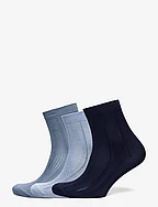 Solid Drake Sock 3 Pack - BLUE TONES