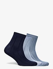 Becksöndergaard - Solid Drake Sock 3 Pack - alhaisimmat hinnat - blue tones - 1
