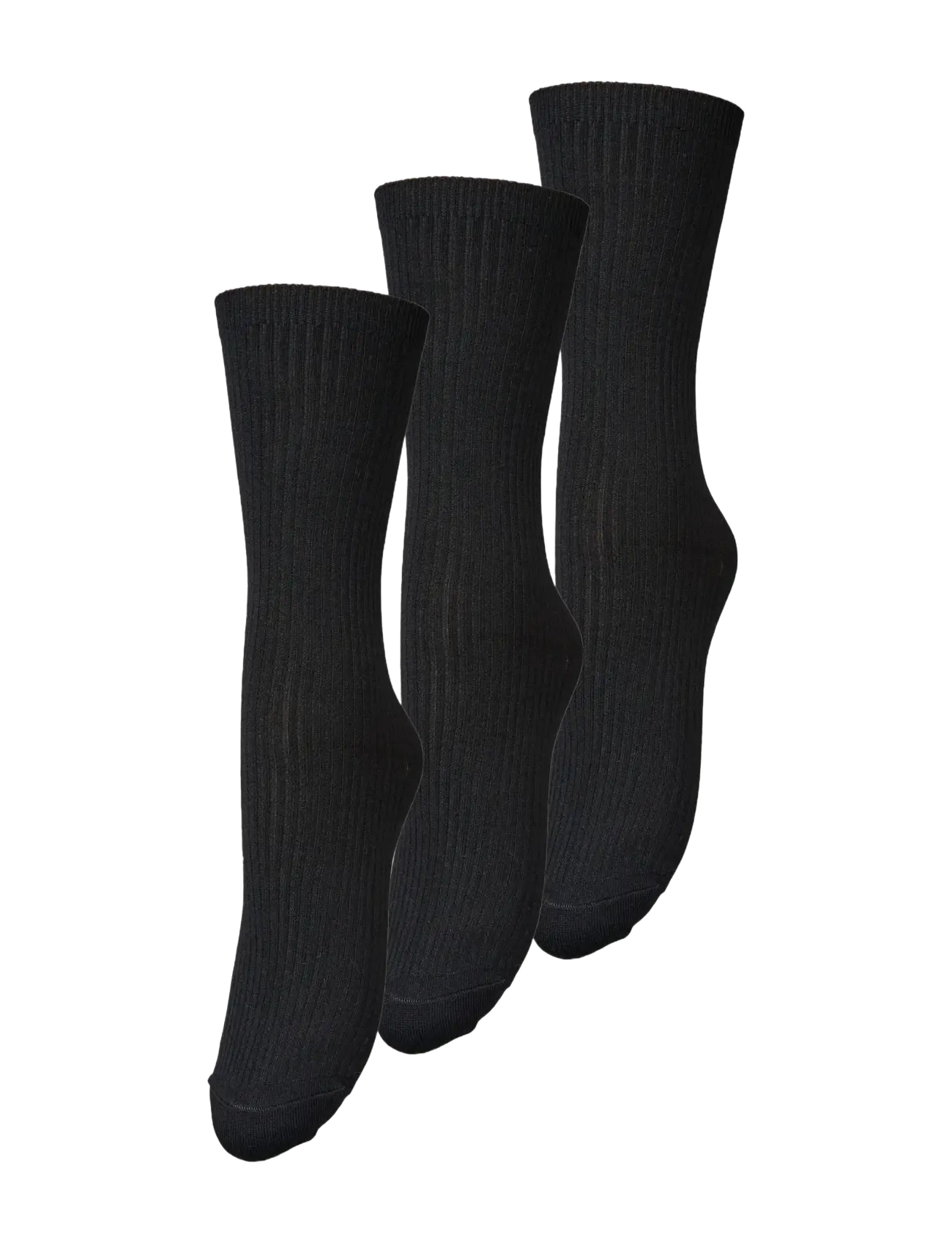 Becksöndergaard Telma Solid Sock 3 Pack, 37-39, Socks, Schwarz - Regular Frauen