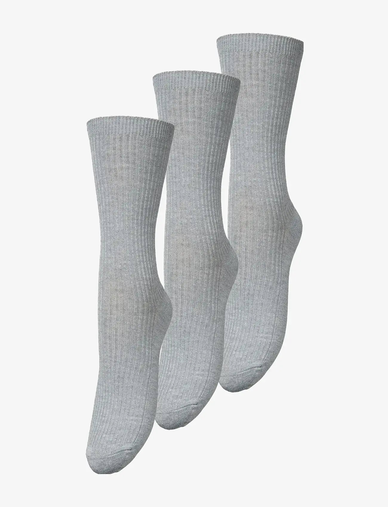 Becksöndergaard - Telma Solid Sock 3 Pack - lowest prices - light grey melange - 0