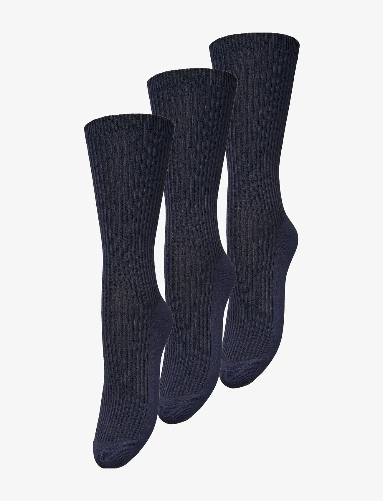 Becksöndergaard - Telma Solid Sock 3 Pack - lägsta priserna - night sky - 0