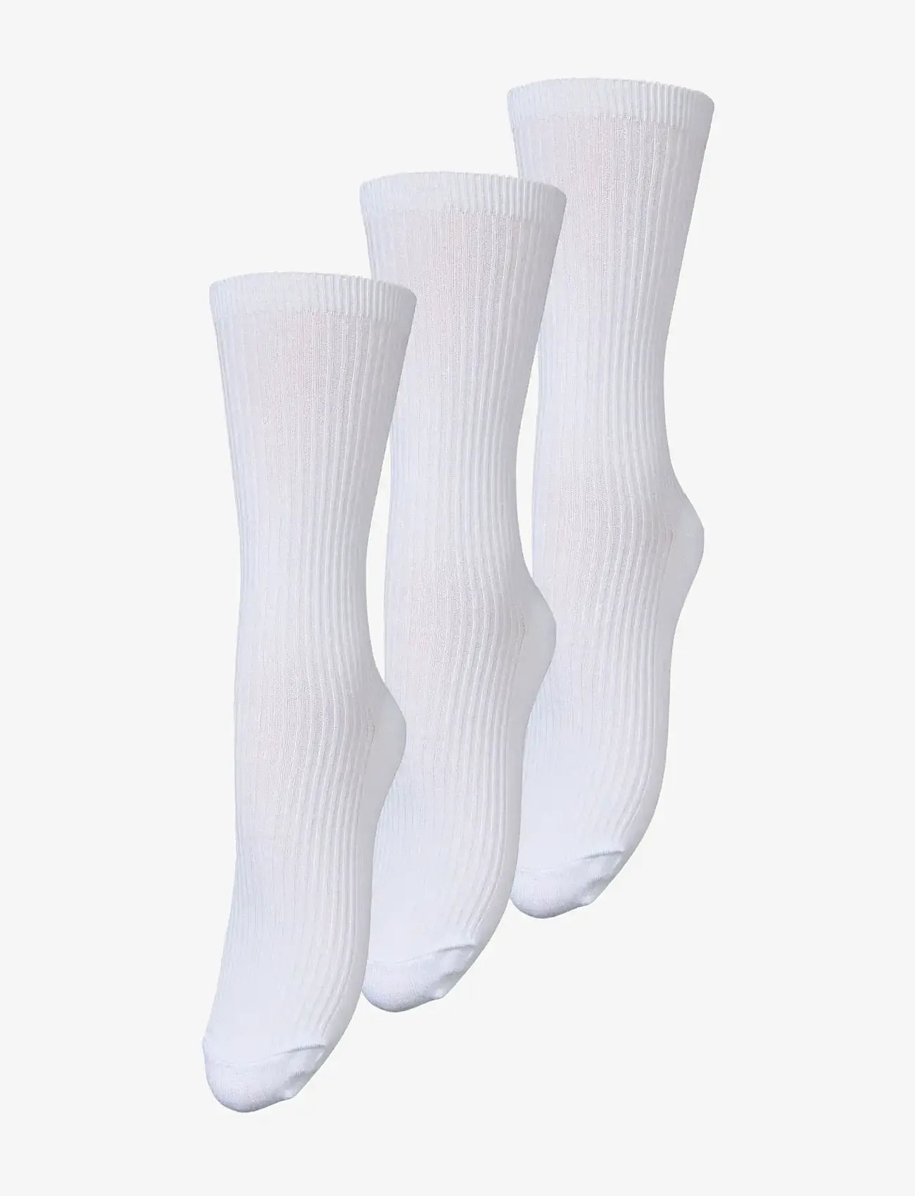 Becksöndergaard - Telma Solid Sock 3 Pack - regular socks - white - 0