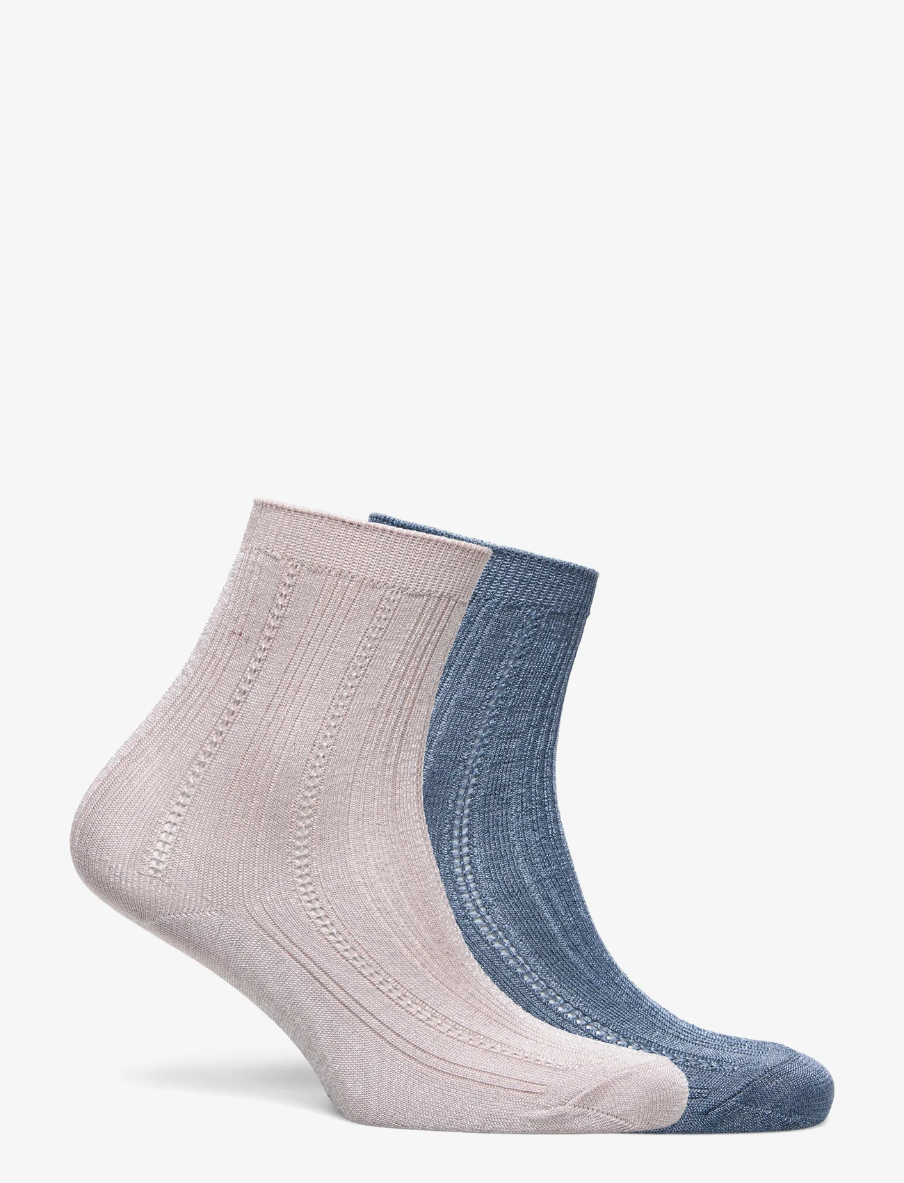 Becksöndergaard - Glitter Drake Sock 2 Pack - laveste priser - blue/fawn - 1