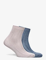 Becksöndergaard - Glitter Drake Sock 2 Pack - najniższe ceny - blue/fawn - 1
