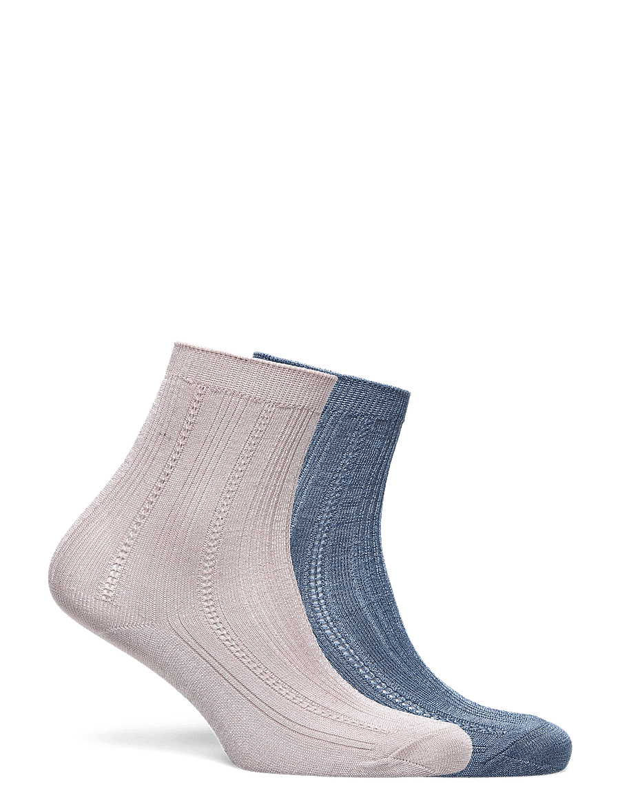 Becksöndergaard - Glitter Drake Sock 2 Pack - regular socks - blue/fawn - 1
