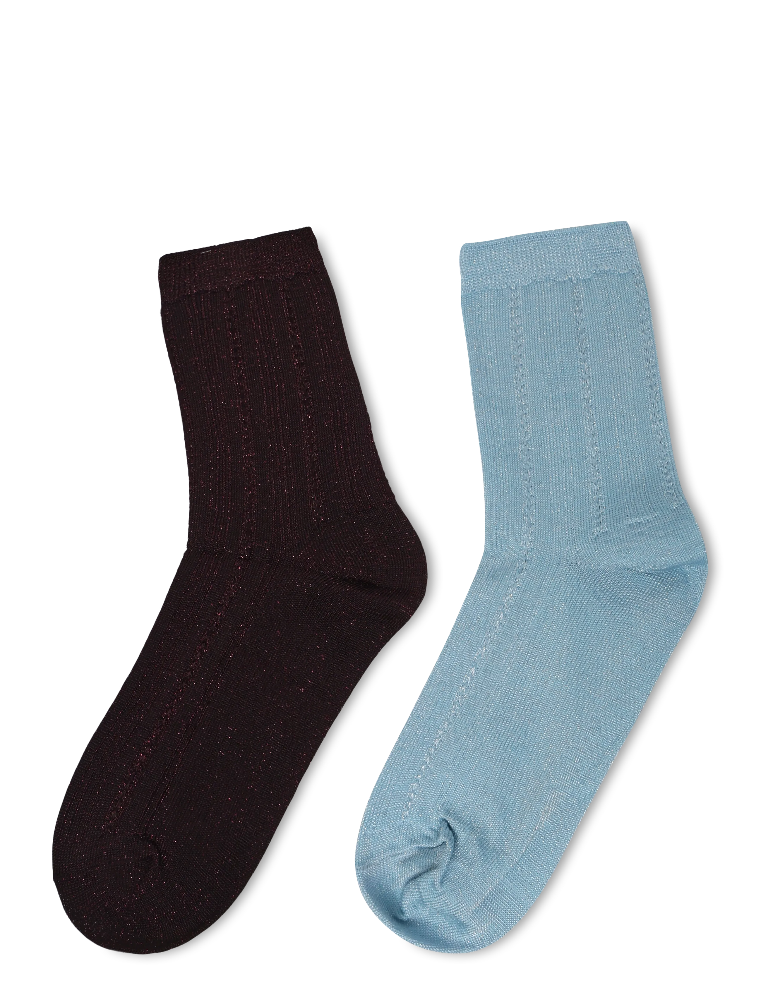 Becksöndergaard - Glitter Drake Sock 2 Pack - klassikalised sokid - burgundy/blue - 1