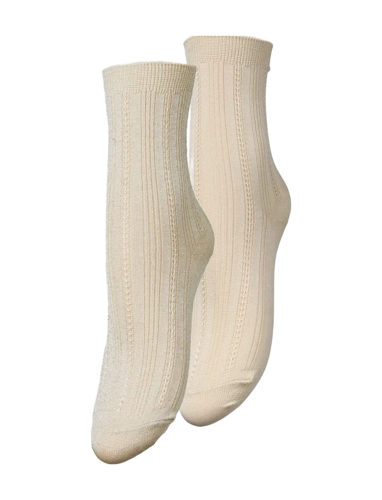 Becksöndergaard Mix Drake Sock 2 Pack, 37-39, Socks, Beige - Regular Frauen