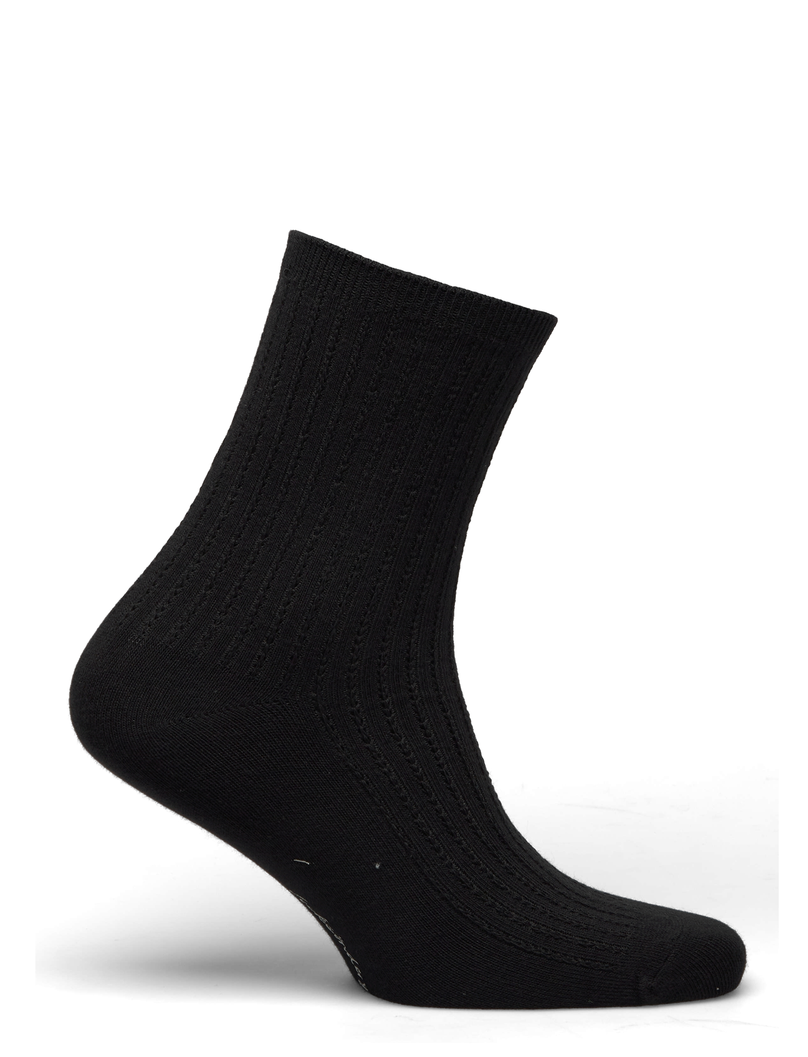Becksöndergaard - Helga Crochet Sock 2 Pack - vienkāršas zeķes - black/white - 3