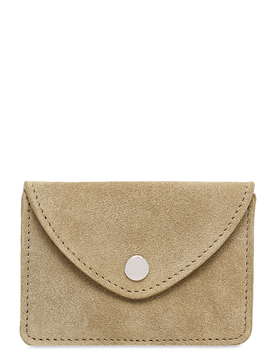 Becksöndergaard - Suede Card Wallet - kartenetuis - moonstone yellow - 0
