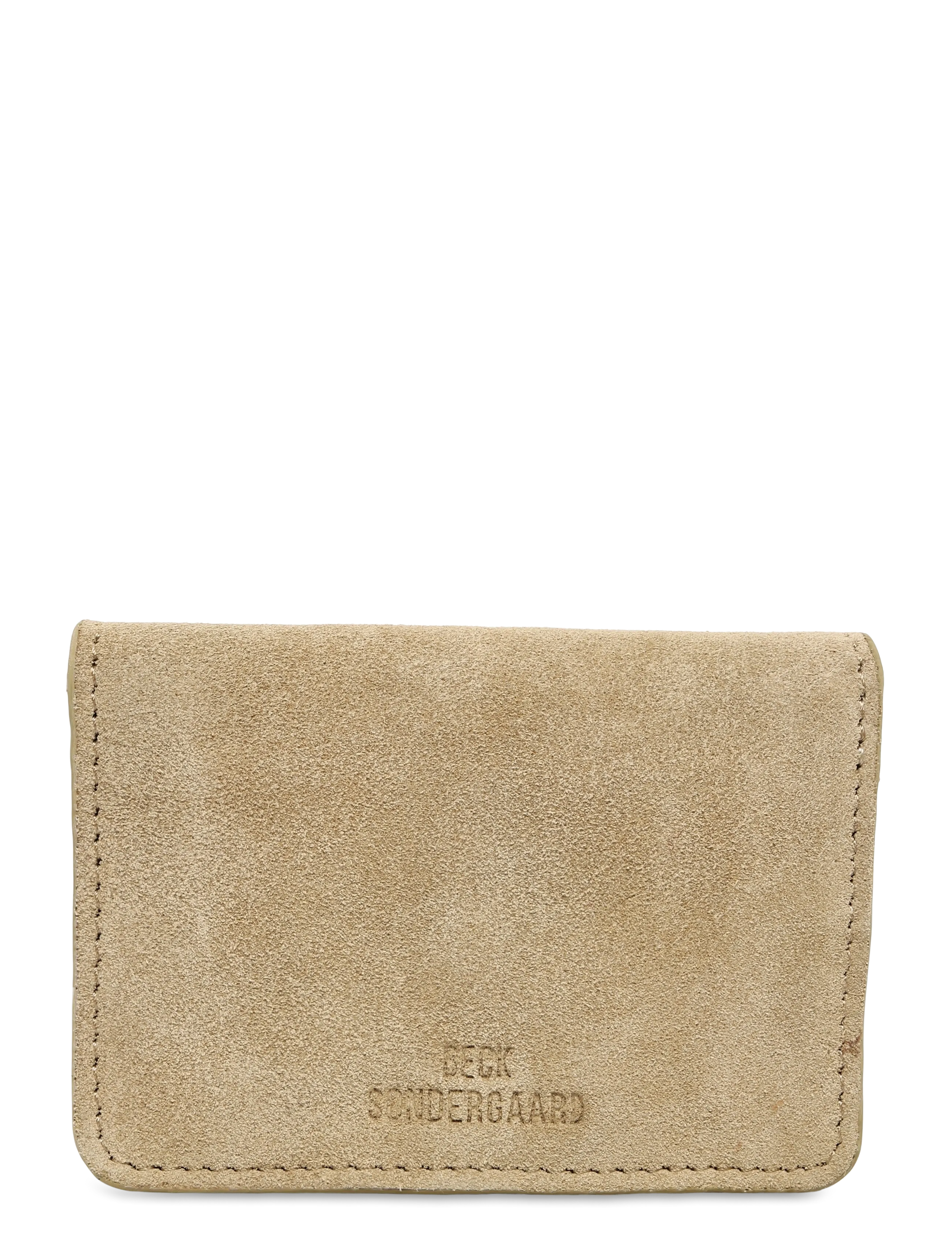 Becksöndergaard - Suede Card Wallet - moonstone yellow - 1