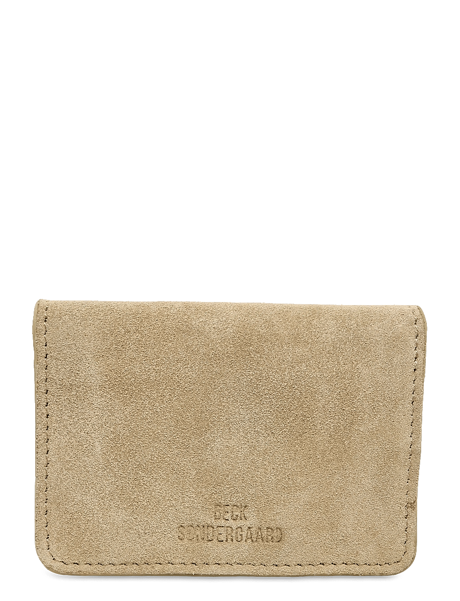 Becksöndergaard - Suede Card Wallet - kartenetuis - moonstone yellow - 1