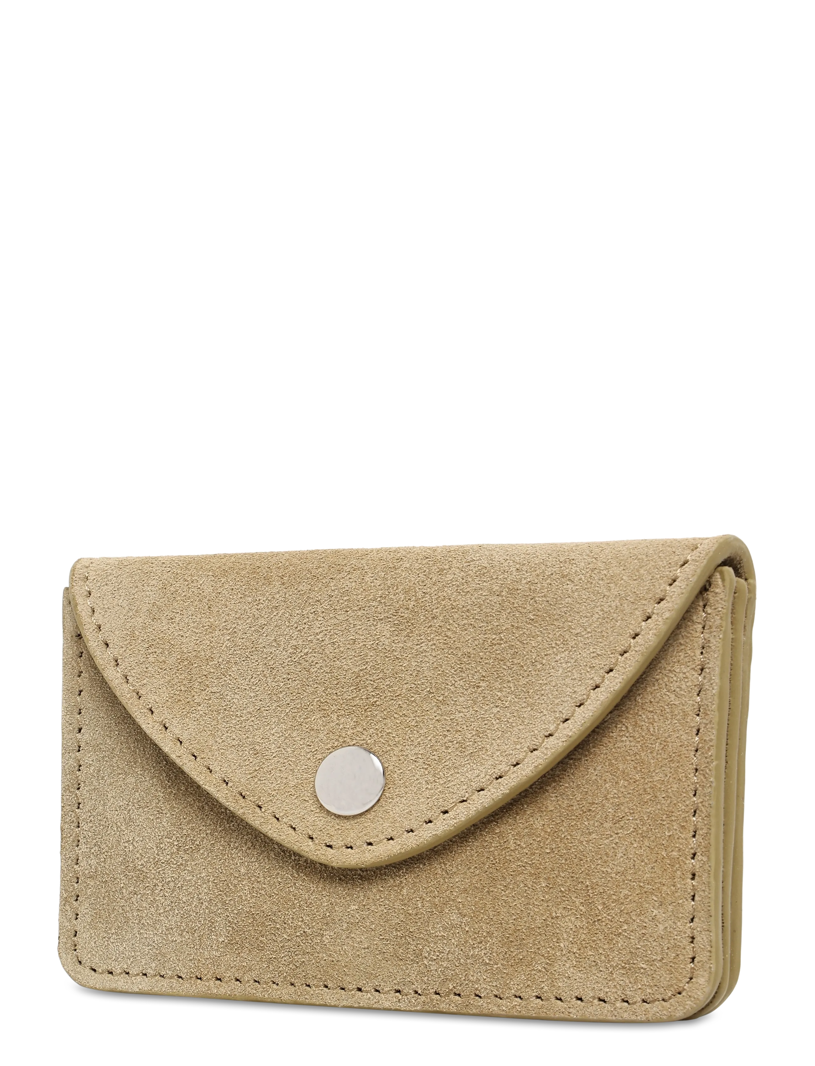 Becksöndergaard - Suede Card Wallet - moonstone yellow - 3