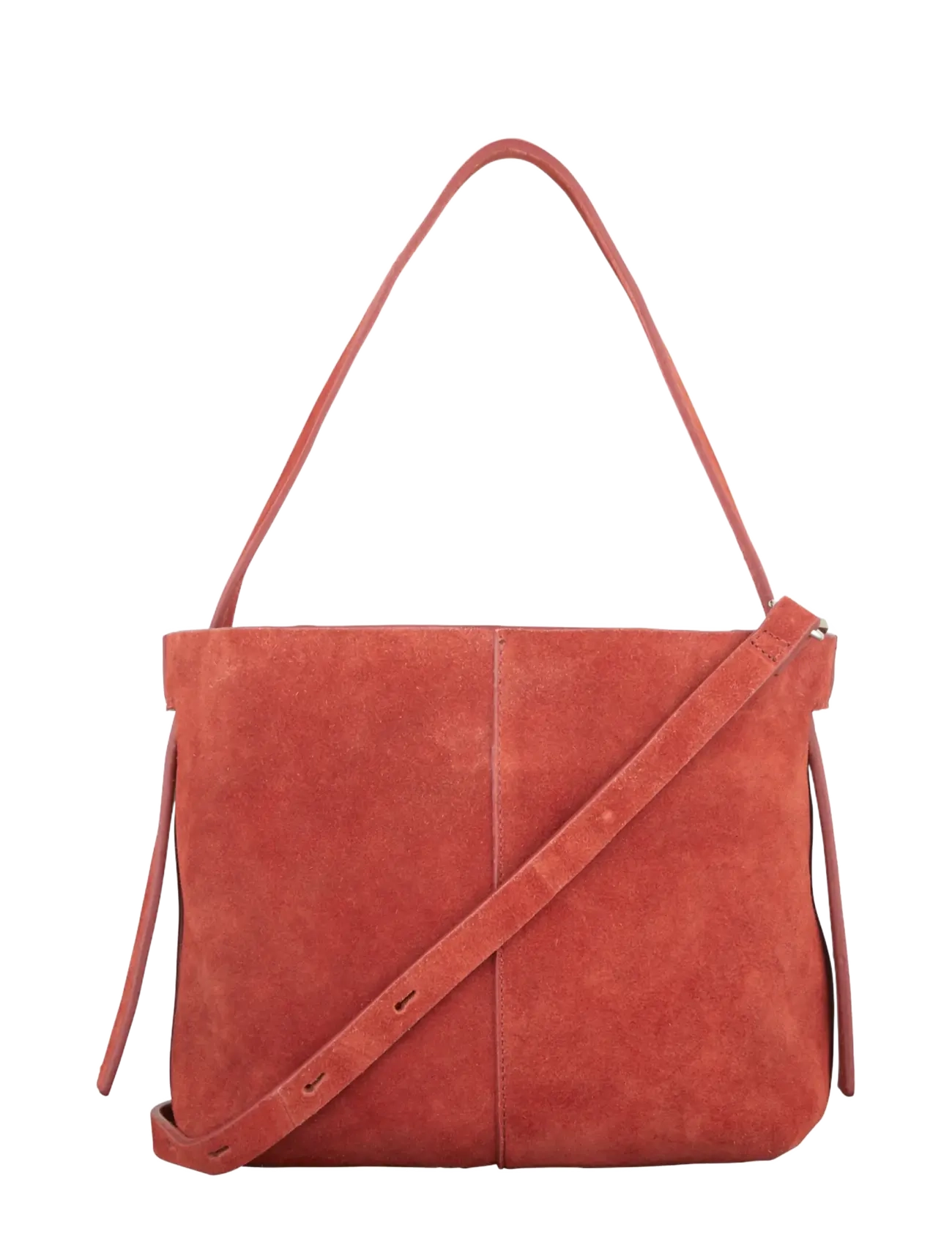 Becksöndergaard Suede Fraya Sea Bag - BECKSÖNDERGAARD - PICANTE RED / red