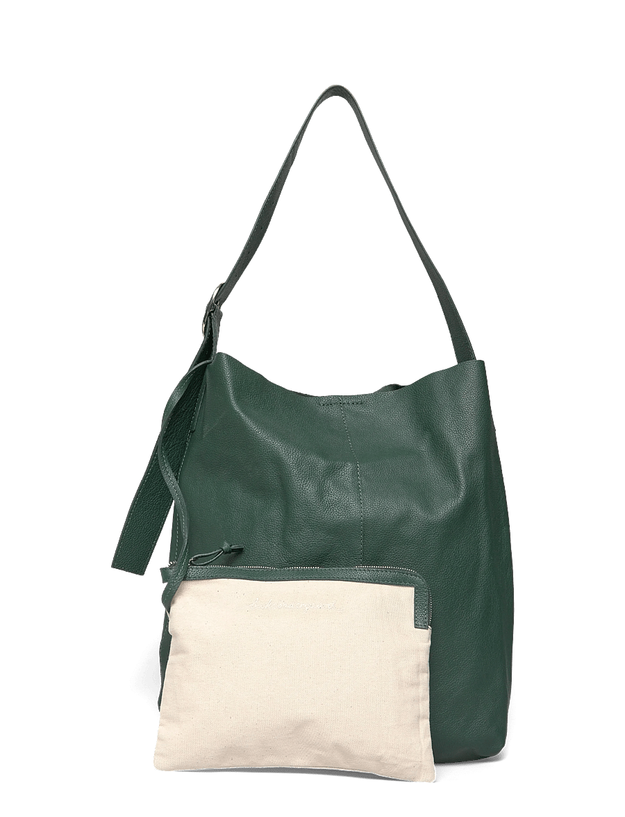 Becksöndergaard - Grain Mae Buckle Bag - modetrender - topiary green - 0