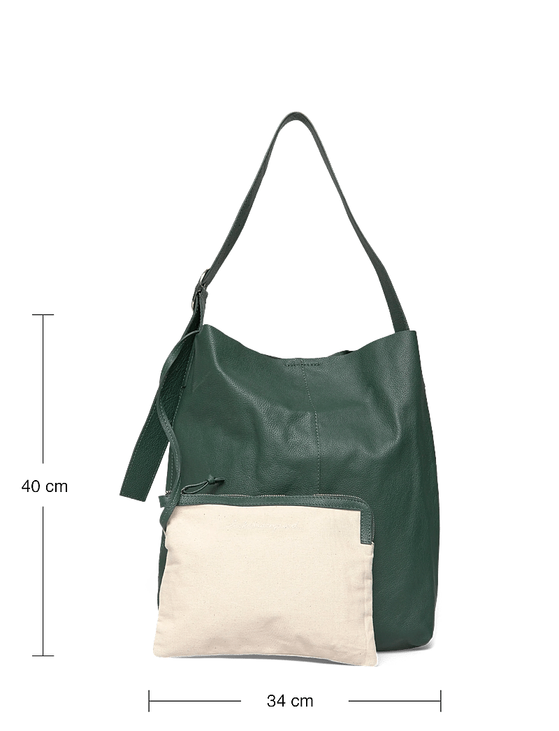 Becksöndergaard - Grain Mae Buckle Bag - erilised sündmused - topiary green - 3