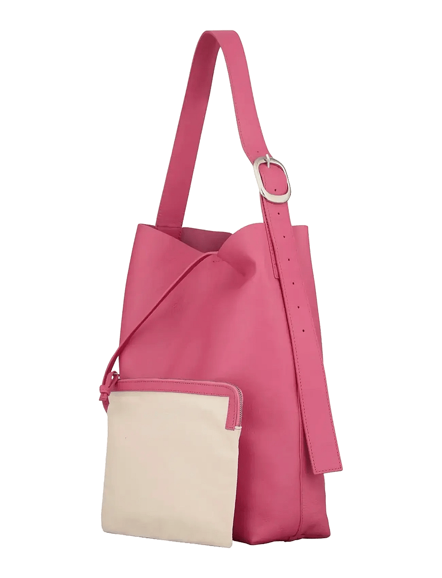 Becksöndergaard - Grain Mae Buckle Bag - modetrender - vivacious pink - 1