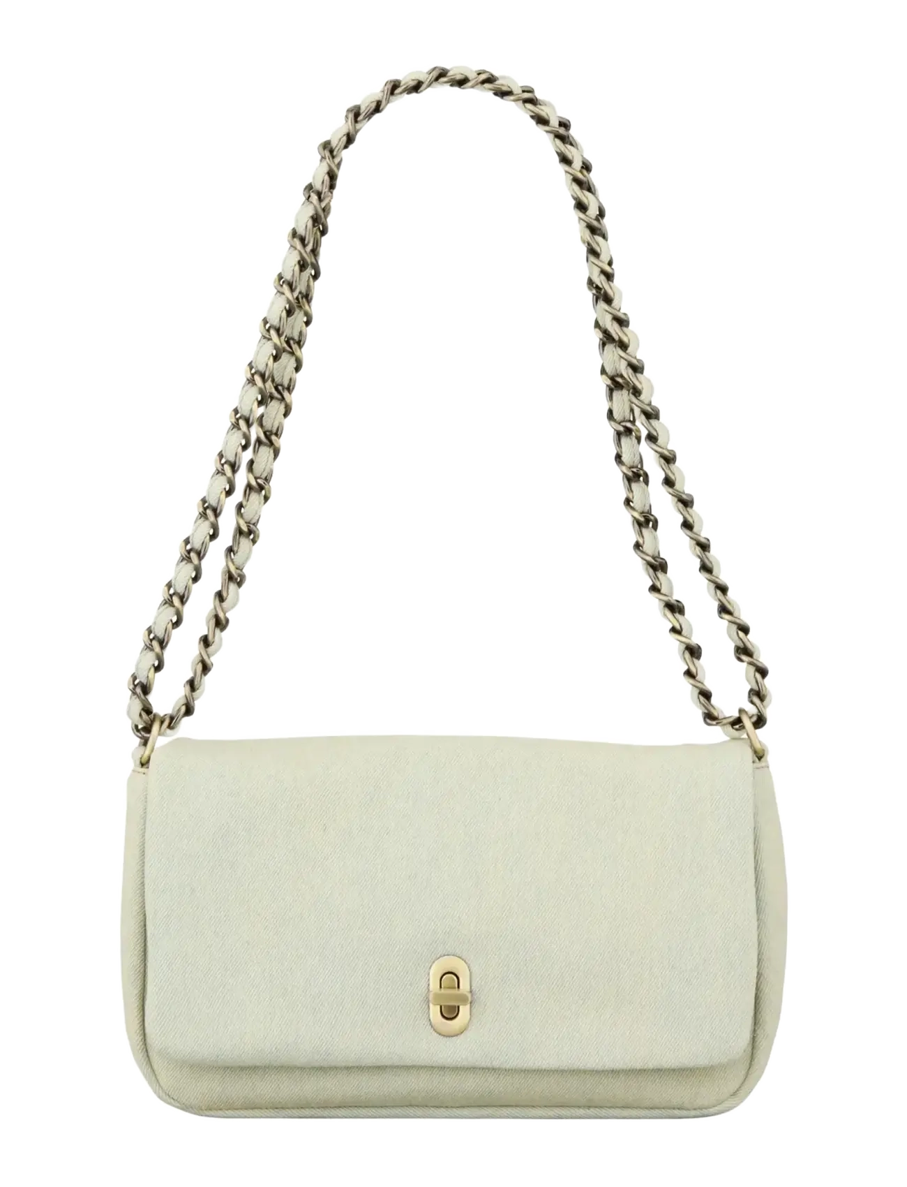 Becksöndergaard Washed Denima Hollis Bag, One Size, Bags, Gold - Top Handle Frauen