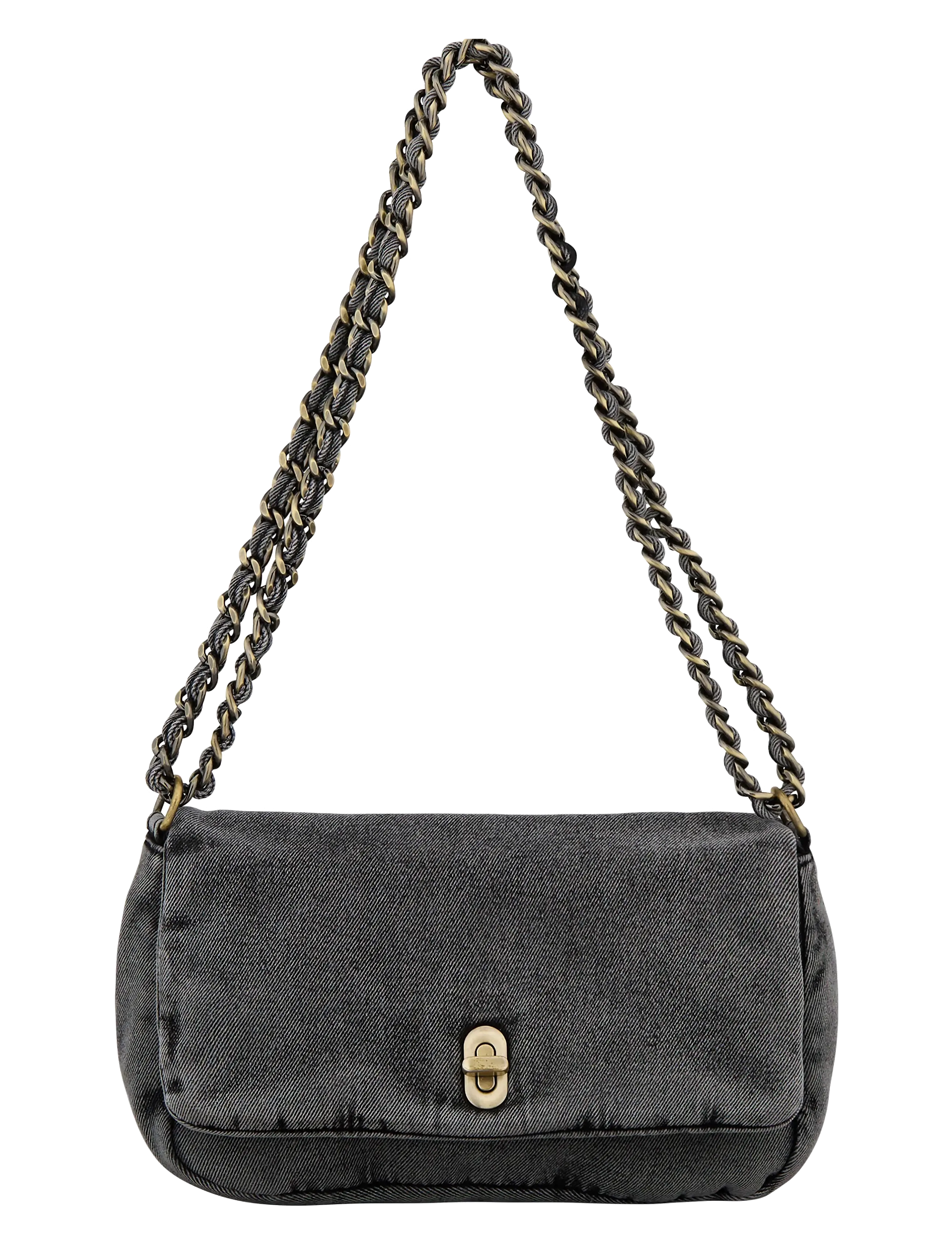 Becksöndergaard Washed Denima Hollis Bag - Becksöndergaard - STONEWASH GREY / grey