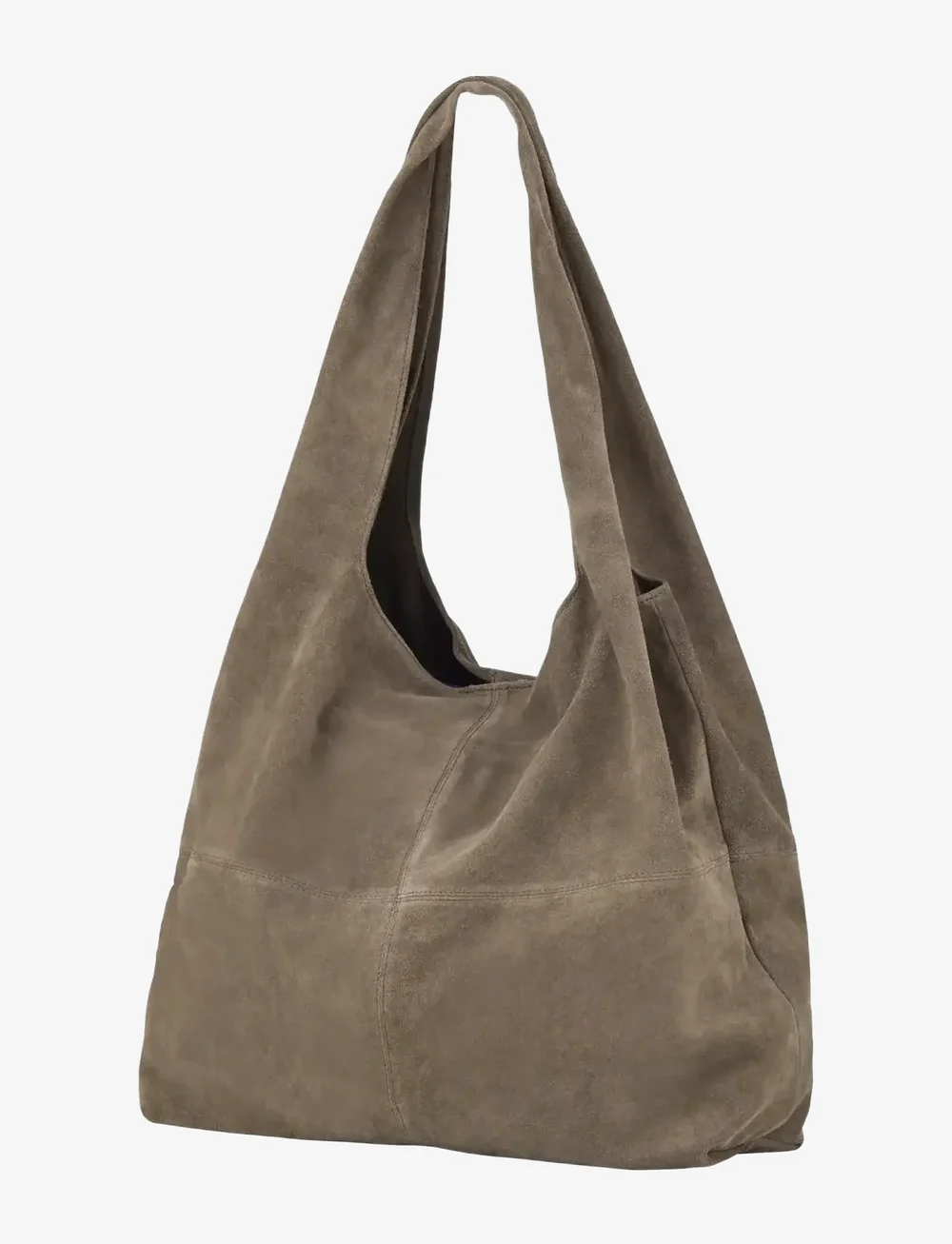 Becksöndergaard - Suede Dalliea Bag - shoppingväskor - adobe - 0