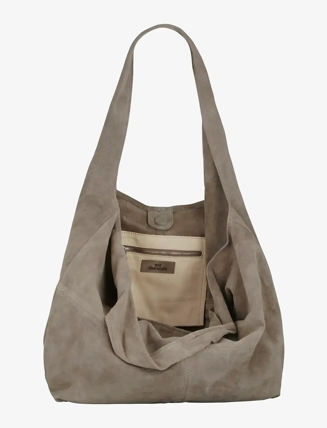 Becksöndergaard - Suede Dalliea Bag - totes - adobe - 1