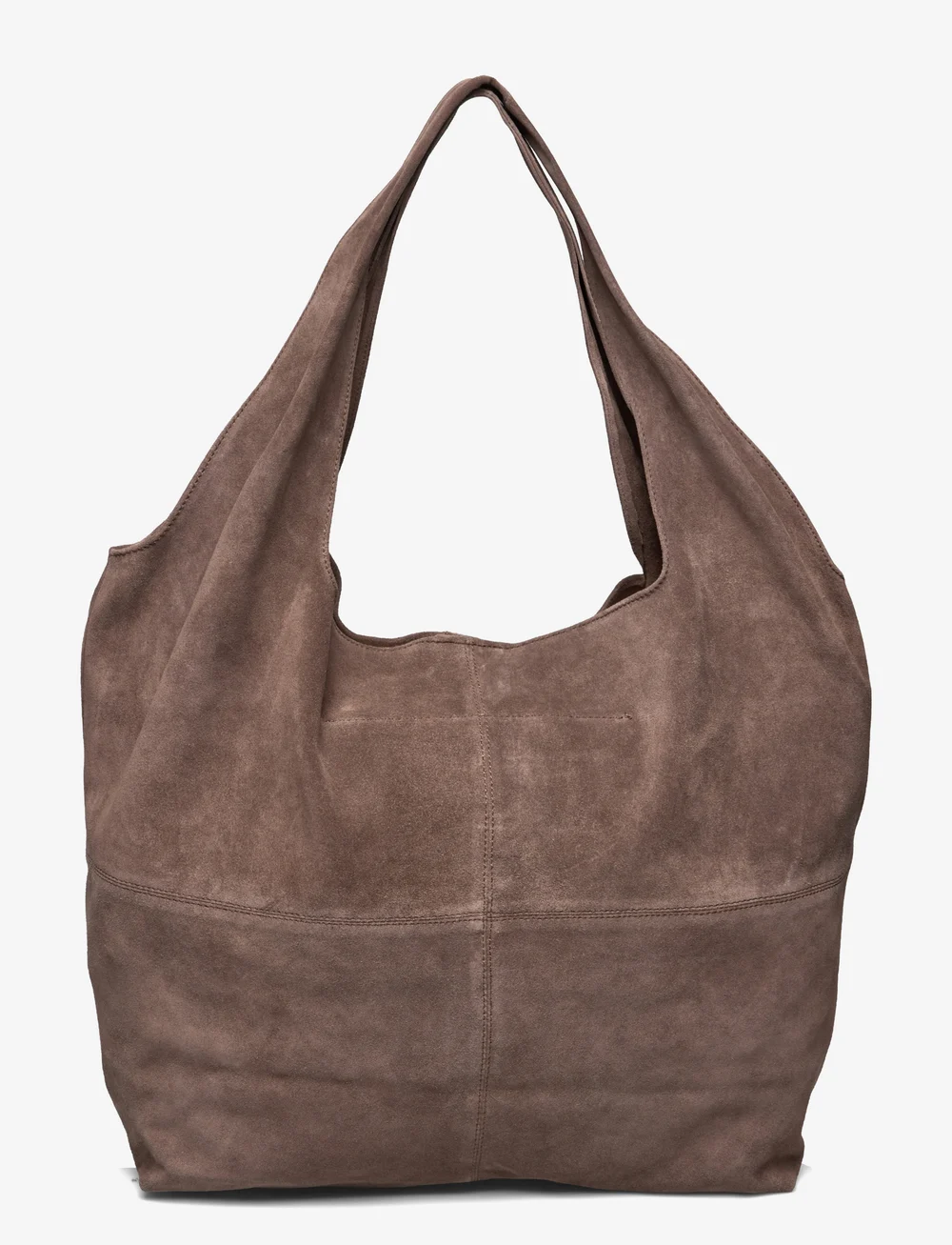 Becksöndergaard - Suede Dalliea Bag - shoppingväskor - adobe - 1