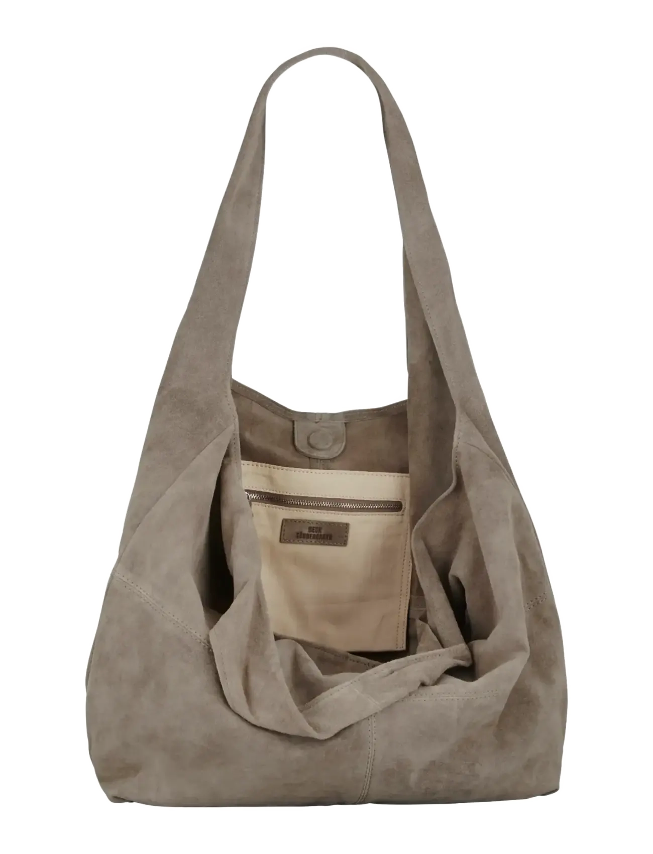 Becksöndergaard - Suede Dalliea Bag - tote bags - adobe - 1