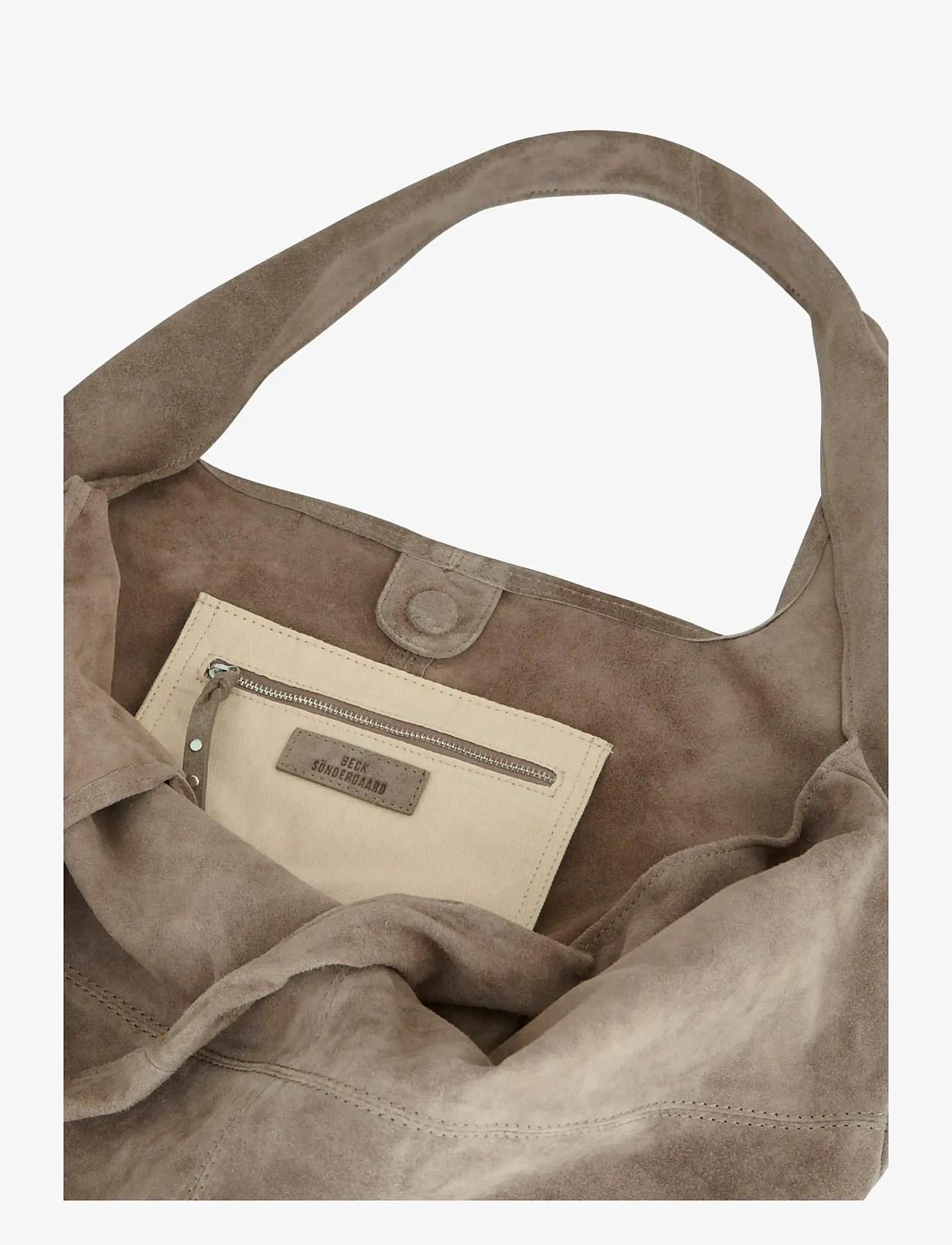 Becksöndergaard - Suede Dalliea Bag - totes - adobe - 2