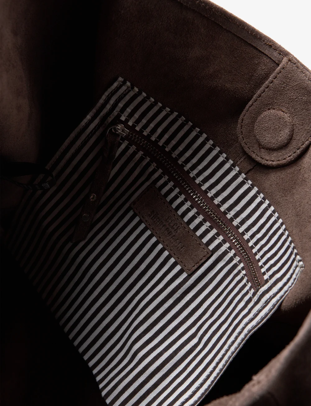 Becksöndergaard - Suede Dalliea Bag - shoppingväskor - adobe - 3