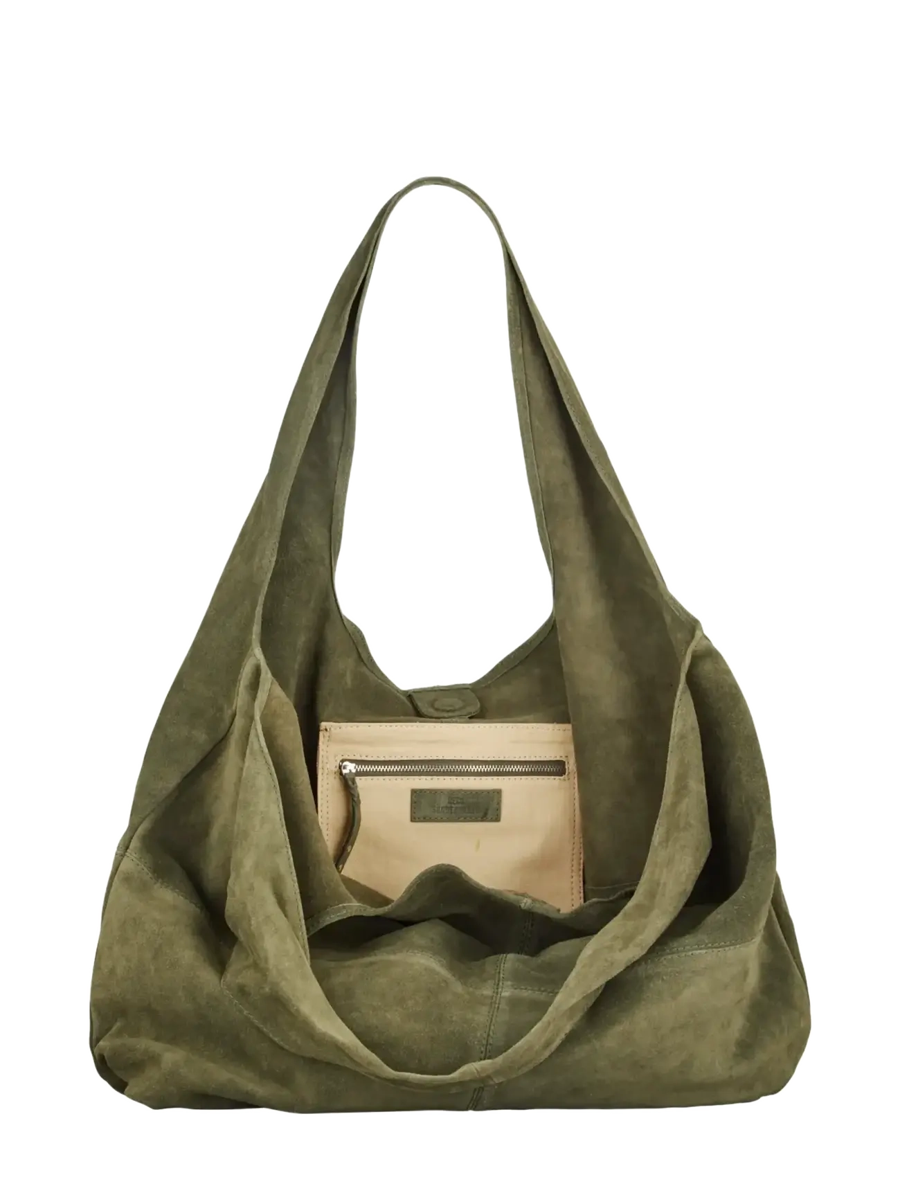 Becksöndergaard - Suede Dalliea Bag - totes - army - 1
