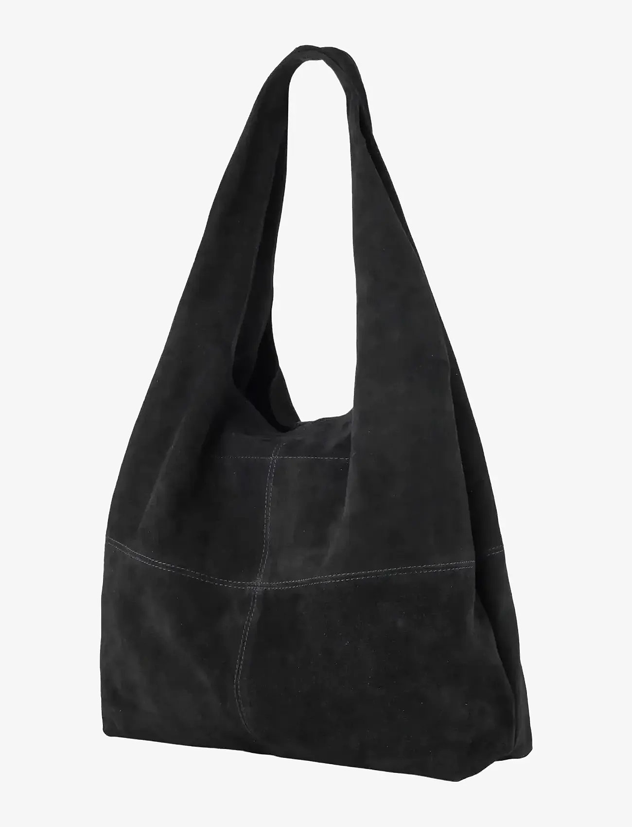 Becksöndergaard - Suede Dalliea Bag - tote bags - black - 1