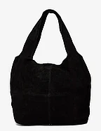 Suede Dalliea Bag - BLACK