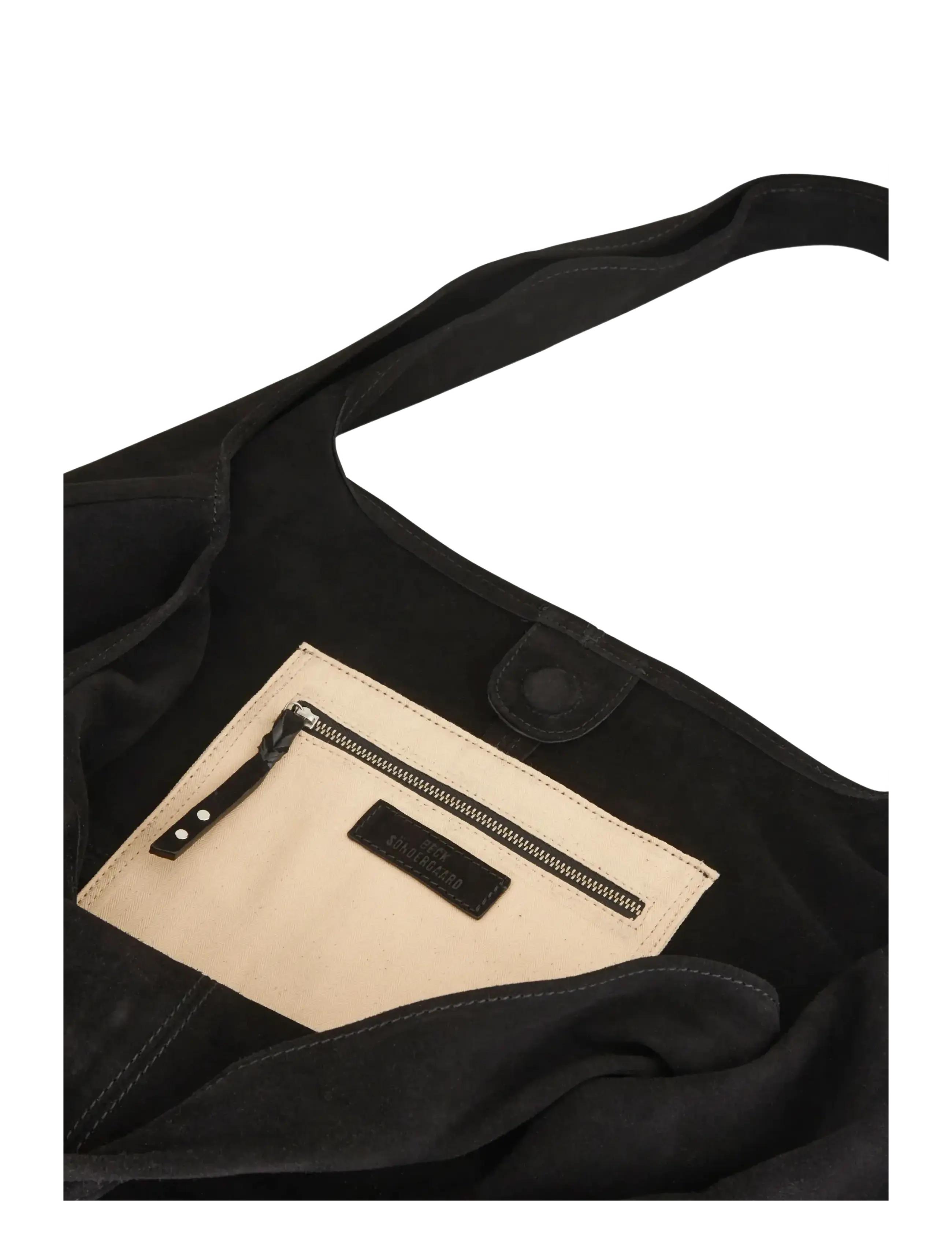 Becksöndergaard - Suede Dalliea Bag - asusteet - black - 3
