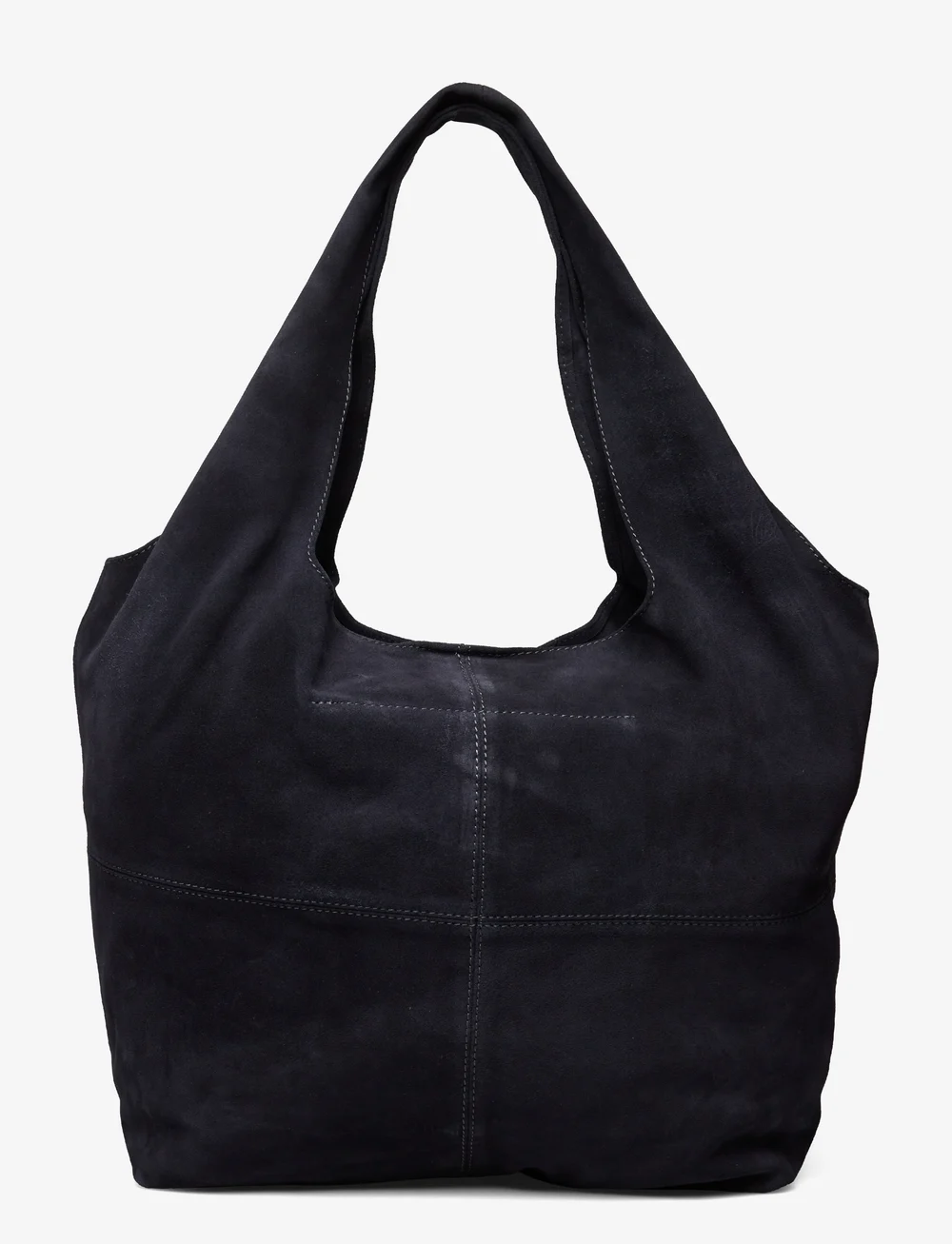 Becksöndergaard - Suede Dalliea Bag - shoppingväskor - dark blue - 1