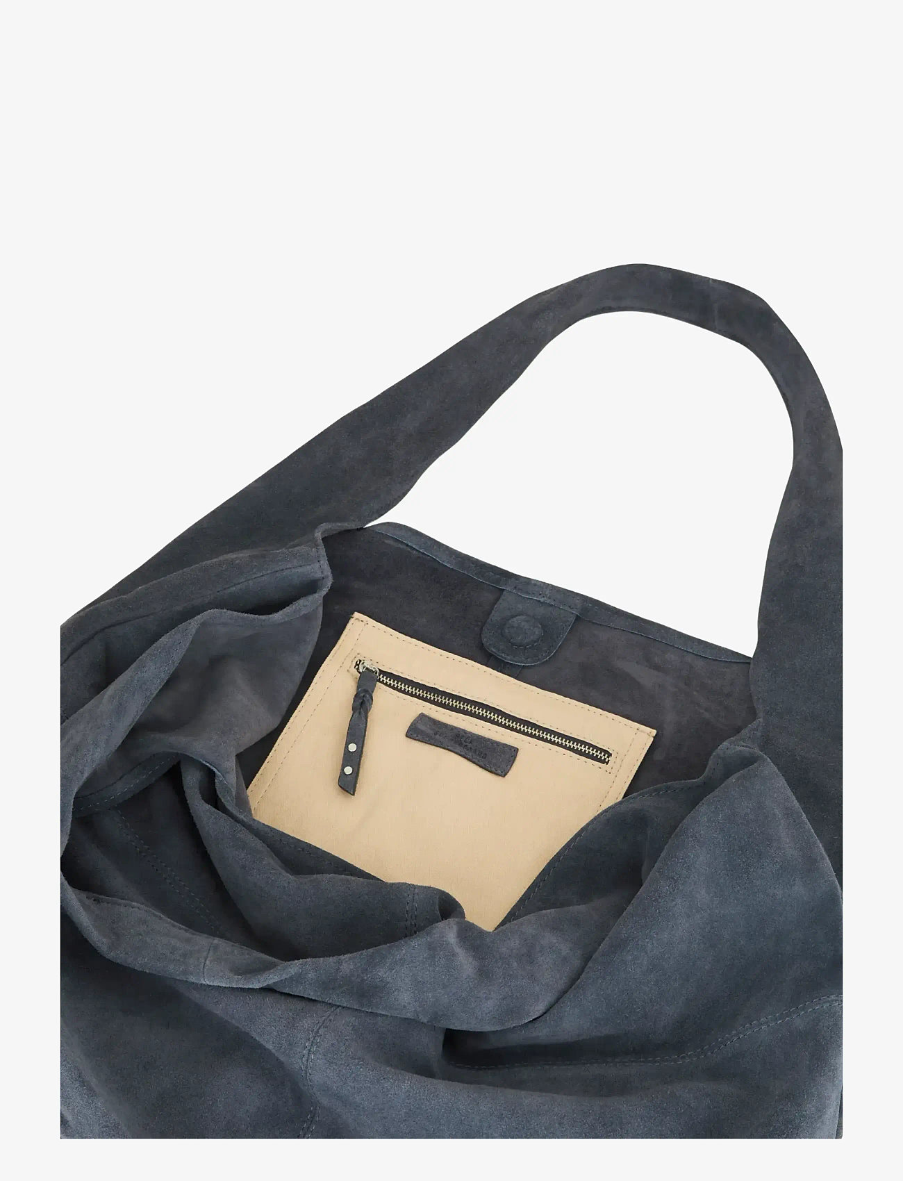 Becksöndergaard - Suede Dalliea Bag - totes - dark blue - 2