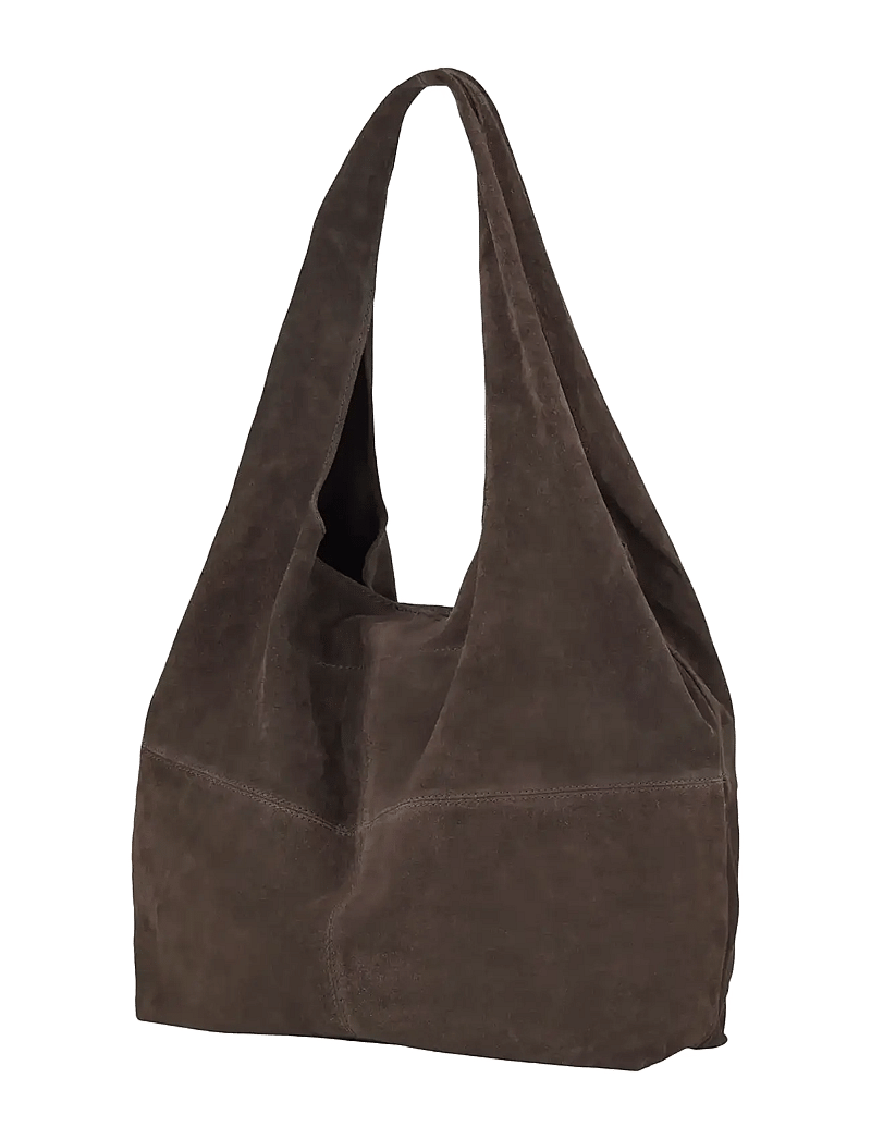 Becksöndergaard - Suede Dalliea Bag - totes - hot fudge brown - 1
