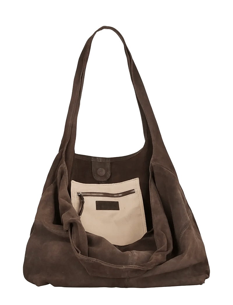 Becksöndergaard - Suede Dalliea Bag - totes - hot fudge brown - 2
