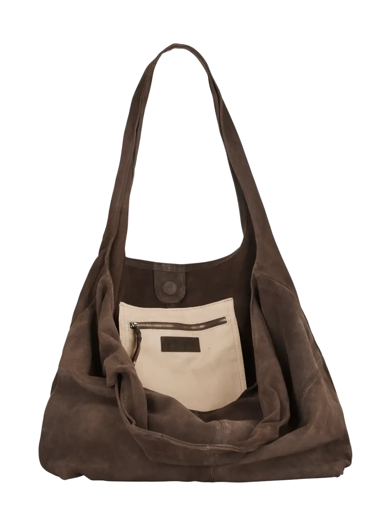 Becksöndergaard - Suede Dalliea Bag - tote bags - hot fudge brown - 2