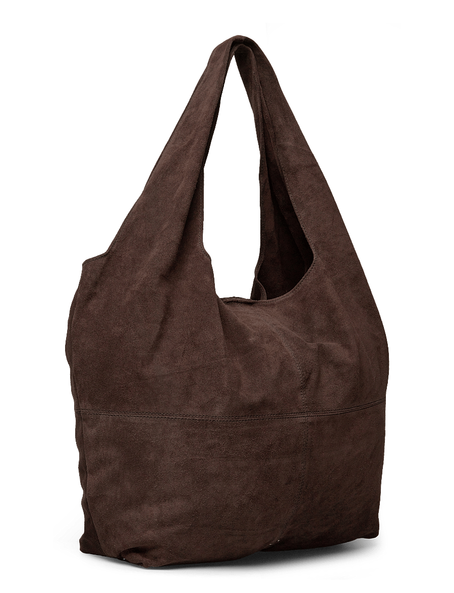 Becksöndergaard - Suede Dalliea Bag - tote bags - hot fudge brown - 3