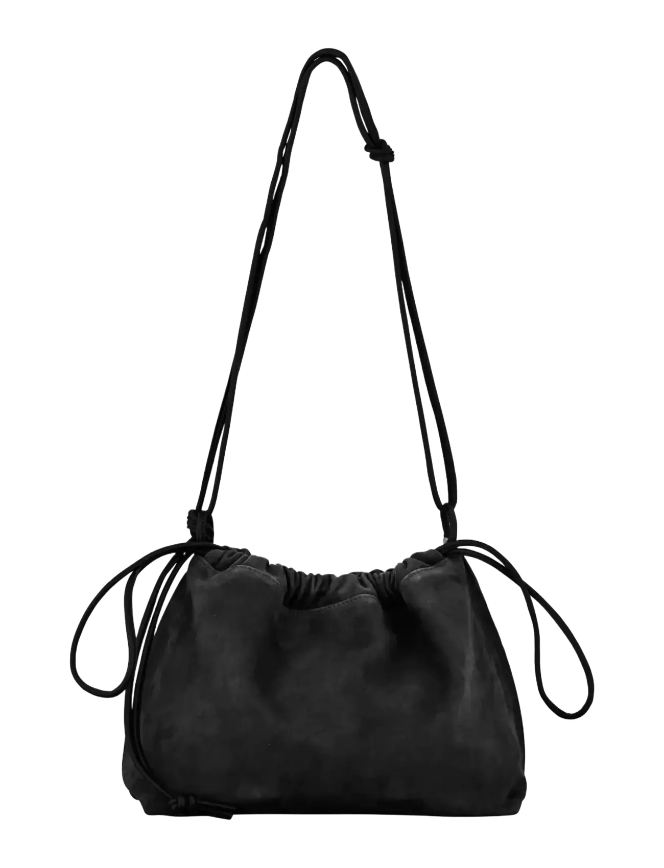 Becksöndergaard Suede Giana Bag - Becksöndergaard - BLACK / black