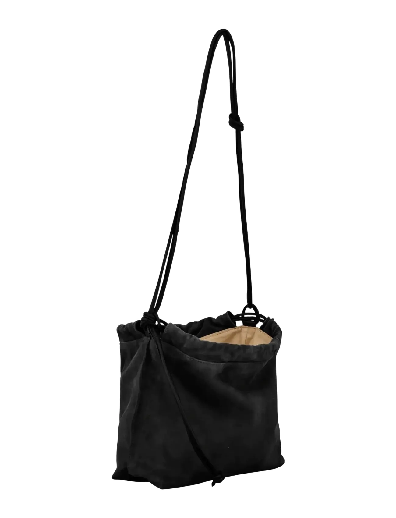 Becksöndergaard - Suede Giana Bag - henkeltaschen - black - 1